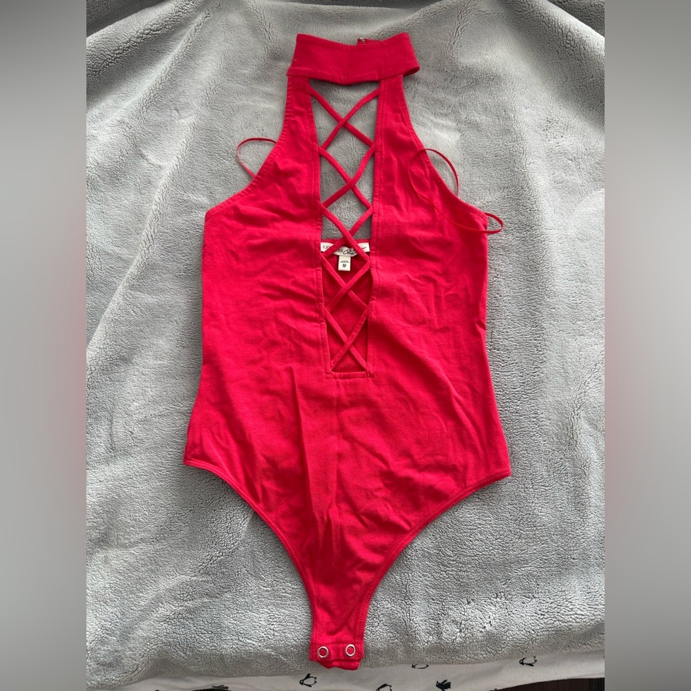 Red Bodysuit